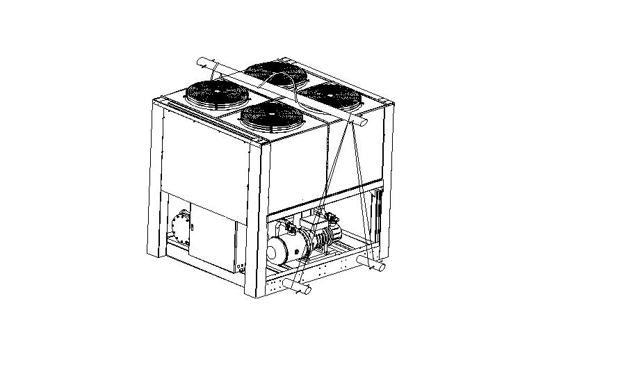 评测260系列模块式风冷热泵机组